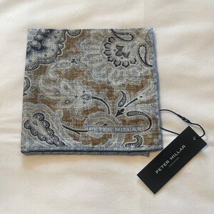 Peter Millar 12” Pocket Square NWT